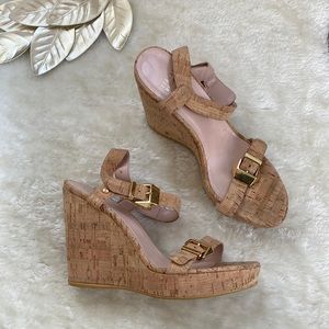 Stuart Weitzman Cork Wedges